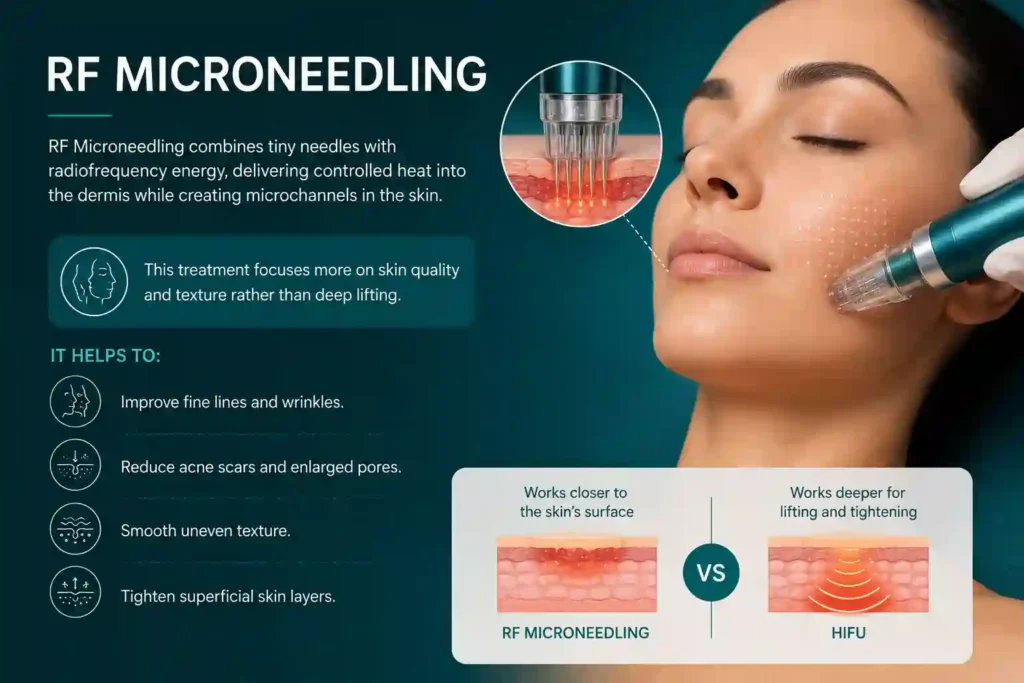 What Does RF Microneedling Do That HIFU Alone Cannot Stony Stratford