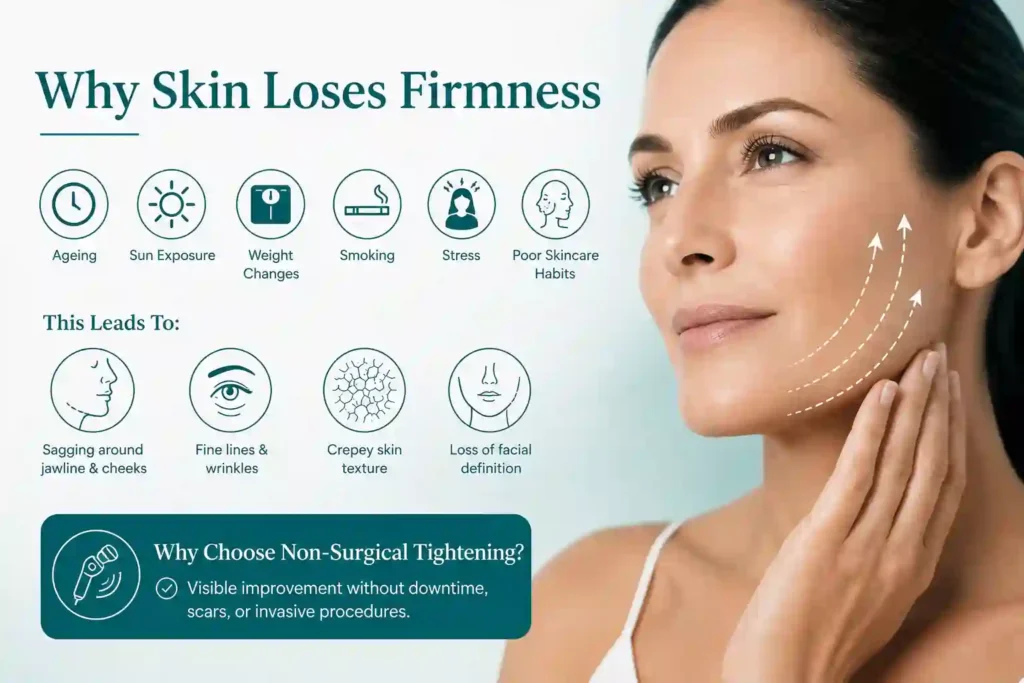 What Makes Skin Lose Firmness and Why Do People Seek Non-Surgical Tightening Stony Stratford?